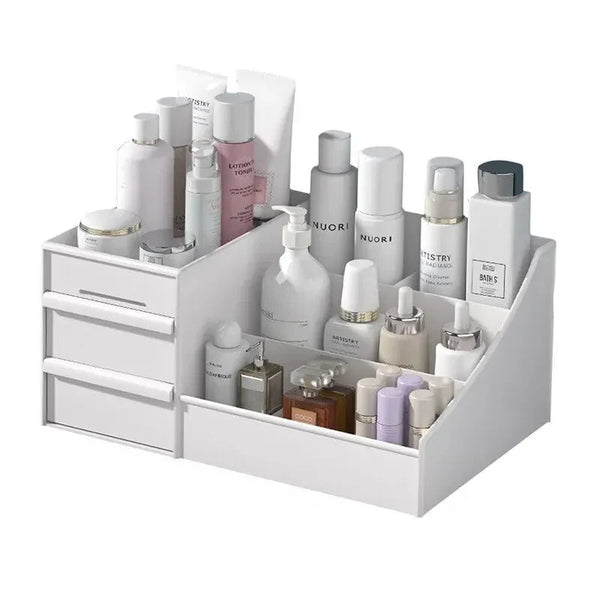 Cosmetic Storage Organizer with Drawers
